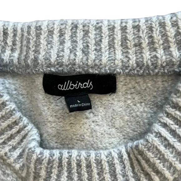 Allbirds Gray Merino Wool Jumper Sweater XS - Picture 4 of 4